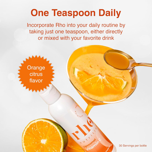 Liposomal Vitamin C – Ultra High Absorption Liquid Vitamin C Supplement - Supports Immune System, Collagen Production, And Overall Health For Men And Women