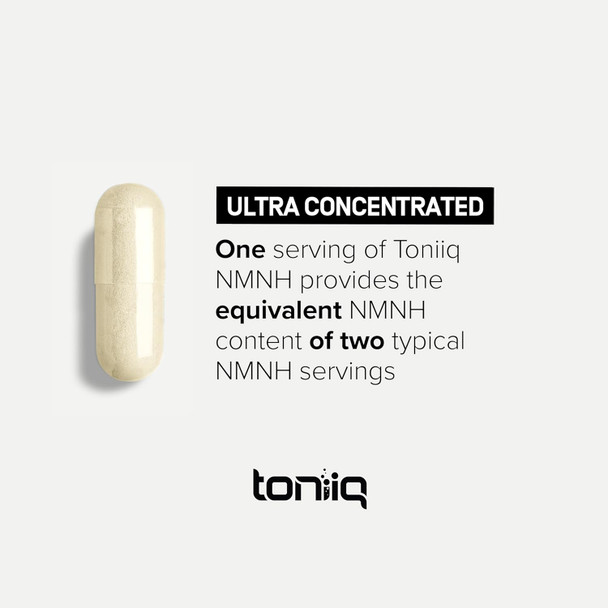 95% Third-Party Tested Purity Nmnh (Dihydronicotinamide Mononucleotide) - 250Mg/Serving Nad+ Supplement To Boost Nad+ Levels - Clinically Tested Uthpeak™ - Supports Healthy Aging