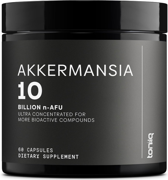 Ultra High Strength Akkermansia Muciniphila Probiotic – 10 Billion N-Afu For Better Gut Health & Glp-1 Support – Shelf-Stabilized, Lab-Tested For Maximum Purity & Potency, 60 Delayed-Release Veg Caps