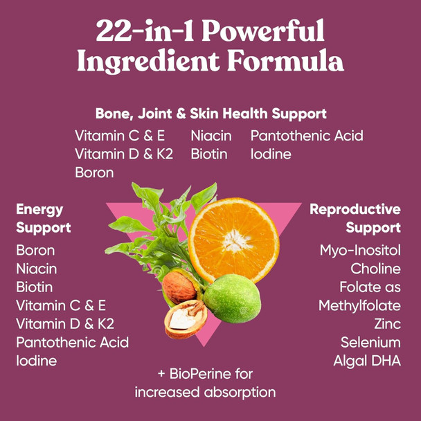 Next Gen Multivitamin For Women – 22 Optimized Vitamins For Immunity, Beauty, Brain, Energy, Bones And Heart – Vitamin C, D, E, K, Iron, B6 And Dha - 60 Vegetarian Soft Capsules (Packaging May Vary) Next Gen Multivitamin For Women – 22 Optimized Vitamins For Immunity, Beauty, Brain, Energy, Bones And Heart – Vitamin C, D, E, K, Iron, B6 And Dha - 60 Vegetarian Soft Capsules (Packaging May Vary)
