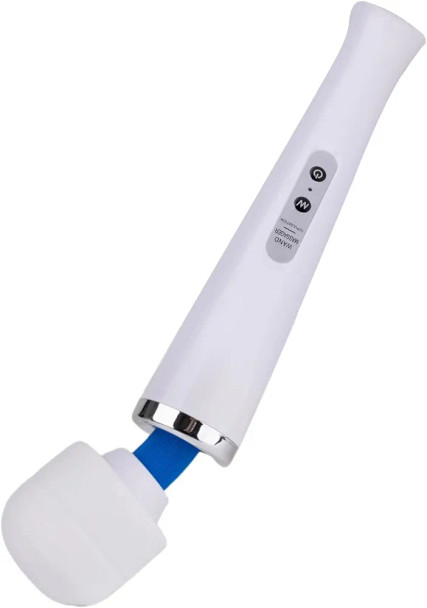 Babalake Electric Muscle Massager Handheld Relaxation Device Body Muscle Deep Tissue Massage for Neck Back Shoulder Body Relief White
