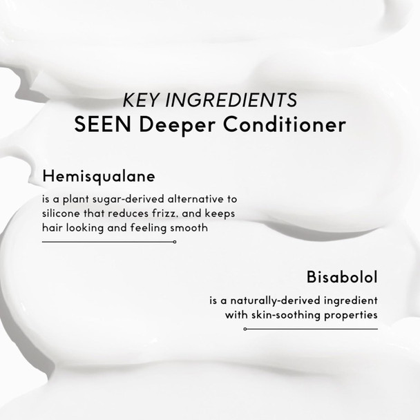 Seen Shampoo, Deeper Conditioner & Curly Creme Bundle- Scented -Non-Comedogenic & Sulfate-Free- Dermatologist-Developed - Safe For Sensitive & Acne Prone Skin
