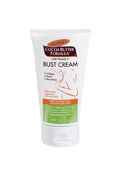 Palmer's Cocoa Butter Formula Bust Cream for Pregnancy Skin Care with Vitamin E, 4.4 oz. (Pack of 3)
