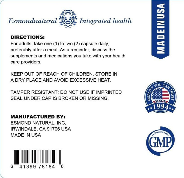 Oyster, Goji & Licorice Root Complex, Gmp, Natural Product Assn Certified, Made In Usa - 60 Capsules