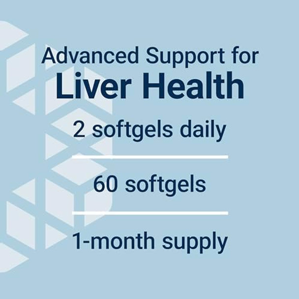 Life Extension Advanced Milk Thistle, Silymarin, Silybin, Phospholipids, Promotes Healthy Liver Function, Gluten-Free, Non-Gmo, 60 Softgels
