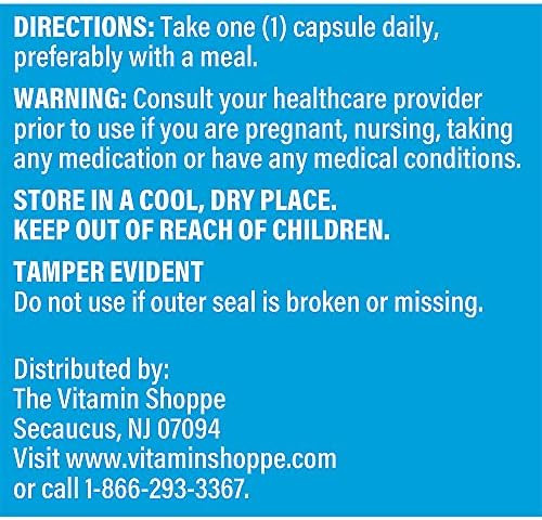 The Vitamin Shoppe Zinc 50Mg Per Serving (300 Capsules)