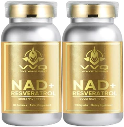 Vvq-240 Capsules Nad Supplement 1000 Mg - True Nad+ & Resveratrol,Nmn Alternative For Anti-Aging