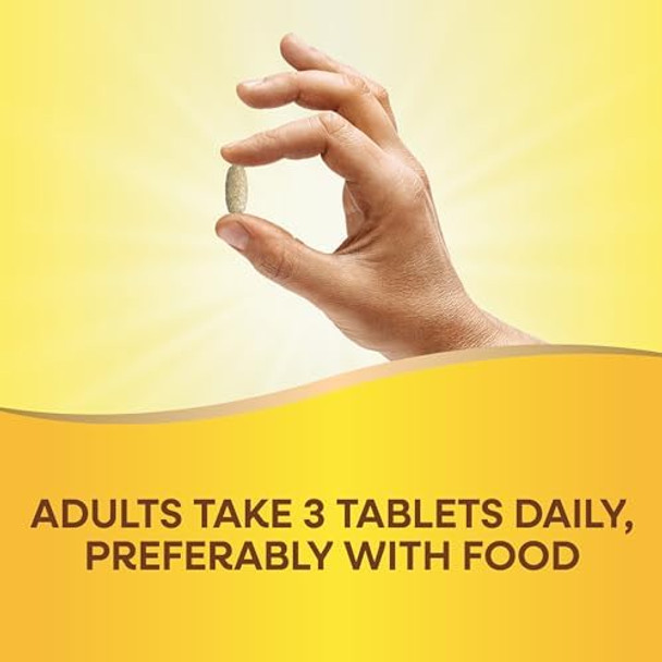 Nature'S Way Alive Max3 Potency Adult Complete Multivitamin, Ultra Potency B-Vitamins To Support Energy Metabolism, With Methylated B12 And Folate, 180 Tablets (Packaging May Vary)