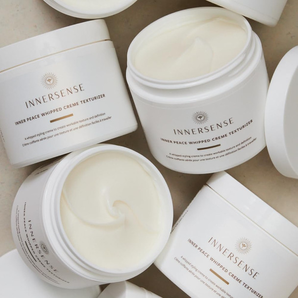 Innersense Organic Beauty - Natural Inner Peace Whipped Creme Texturizer  Cruelty-Free, Clean Haircare (3.4Oz)
