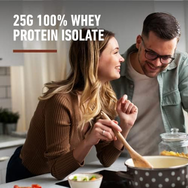 Isopure Creamy Vanilla Whey Isolate Protein Powder With Vitamin C & Zinc For Immune Support, 25G Protein, Zero Carb & Keto Friendly, 15 Servings, 1 Pound (Packaging May Vary)