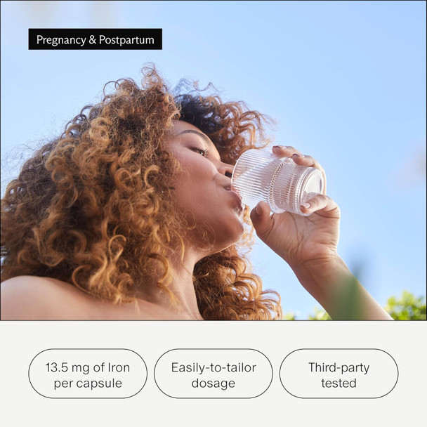 Needed. Prenatal Iron Supplement - Pregnancy, Breastfeeding, Postpartum - Aids Energy, Birth Weight & Baby'S Neural Development - Non-Constipating & Gentle On Stomach - Flexible Dosing For Pregnancy