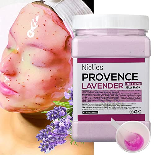Jelly Face Mask For Facials  Bundle Of 24K Gold + Lavender+ Hyaluronic Acid Hydrating And Brightening Hydrojelly Masks  Vajacial
