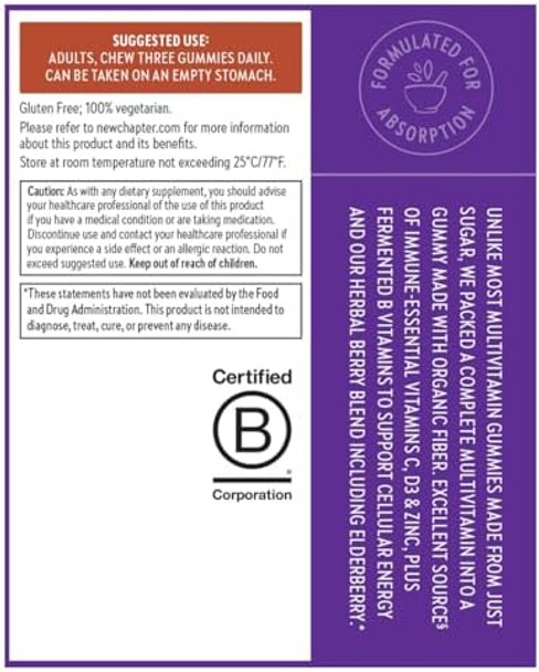 Chapter Men’S Multivitamin Gummies, 66% Less Sugar, Men’S Gummy Vitamins With Vitamin C, D3 & Zinc, Non-Gmo, Gluten Free, Berry-Citrus, 75Ct Chapter Men’S Multivitamin Gummies, 66% Less Sugar, Men’S Gummy Vitamins With Vitamin C, D3 & Zinc, Non-Gmo, Gluten Free, Berry-Citrus, 75Ct