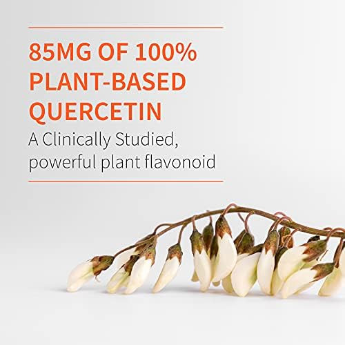Garden Of Life Quercetin Zinc Once Daily Immune Support Supplement With Vitamin D3 For Bone Health, Breast Health & Skin Health, Dr Formulated - Gluten Free, Non Gmo, Carbon Neutral – 30 Mini Tabs