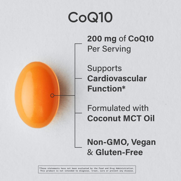 Sports Research Coq10 200Mg Capsules - Premium Coenzyme 10 Supplement With Coconut Mct Oil - Vegan Certified, Non-Gmo Verified & Gluten - 90 Veggie Softgels Sports Research Coq10 200Mg Capsules - Premium Coenzyme 10 Supplement With Coconut Mct Oil - Vegan Certified, Non-Gmo Verified & Gluten - 90 Veggie Softgels