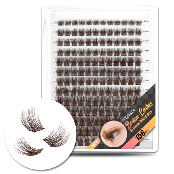 Lash Clusters, Diy Eyelash Extension, 40 Mini Glue Bonded Clusters Individual Lashes, Wispy Fluffy Reusable Artificial Natural Look For Cluster Lashes, C Curl Lashes Pack (Volume-16Mm) Lash Clusters, Diy Eyelash Extension, 40 Mini Glue Bonded Clusters Individual Lashes, Wispy Fluffy Reusable Artificial Natural Look For Cluster Lashes, C Curl Lashes Pack (Volume-16Mm)