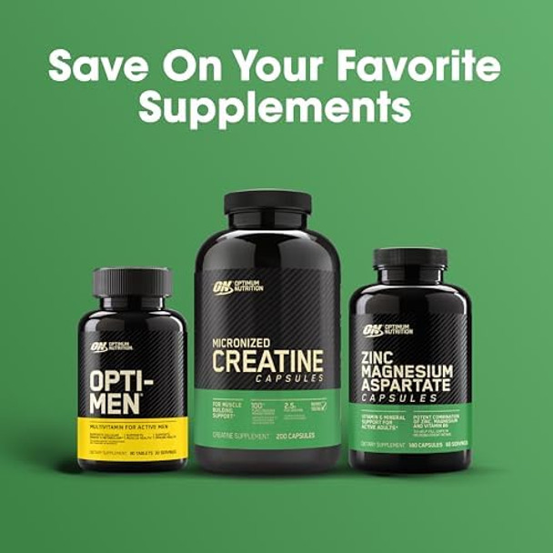 Optimum Nutrition Opti-Men, Vitamin C, Zinc And Vitamin D, E, B12 For Immune Support Mens Daily Multivitamin Supplement, 150 Count (Packaging May Vary)