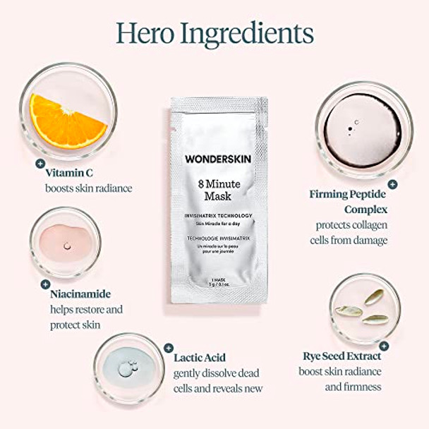 Wonderskin Purevoc Face Cream And 8 Minute Mask Set