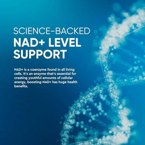 Nad+ & Resveratrol Supplement, 240 Softgels Nad+ Boosting Supplement For Max Absorption For Support Cellular Energy Aging Defense