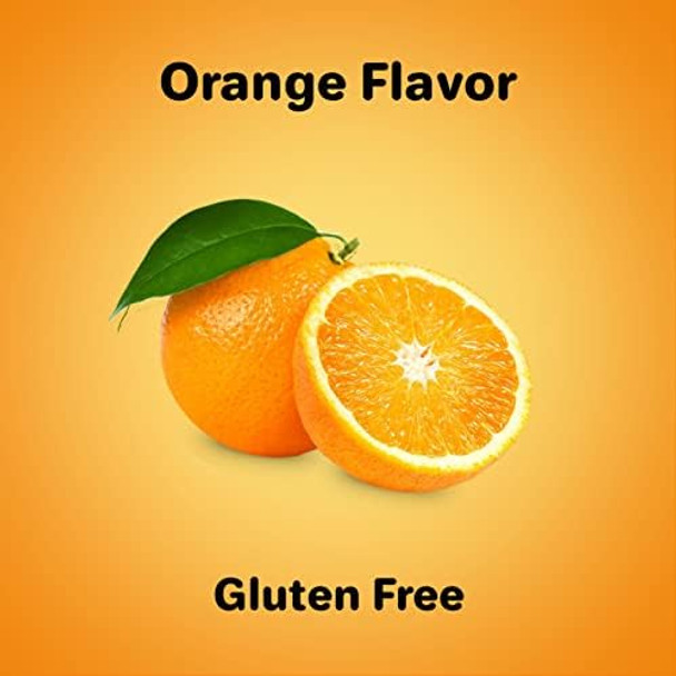 Airborne 750Mg Vitamin C Gummies For Adults, Immune Support Supplement With Powerful Antioxidants Vitamins C & E - 63 Gummies, Zesty Orange Flavor