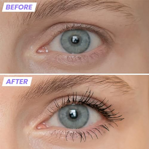 Wonderskin 1440 Longwear Eyeliner (Gold Mocha) With Wonderskin Black Mascara