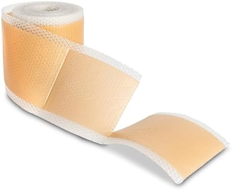 Silicone Scar Tape Medical-Grade (1.6”X120” Roll-3M) Pre-Cut - Non-Irritating Removal Post Plastic Surgery, C-Section, Burn, Keloid - Softens Scars, Ensures Safety & Quality