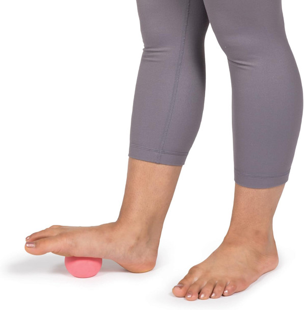 Optp Super Pinky Ball – Moderately Firm Density Deep Tissue Massage Ball For Back Pain, Shoulder Tension Relief, Sore Muscles, Plantar Fasciitis And More