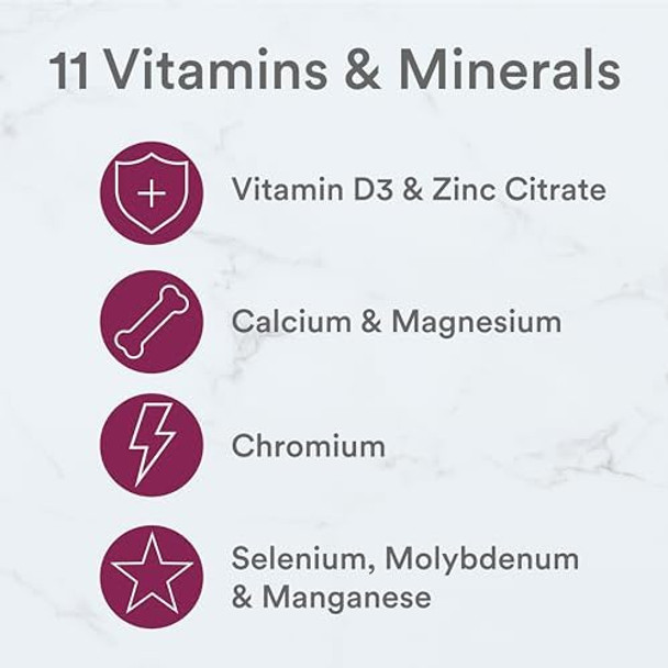 Smartypants Mineral Chews: Magnesium Citrate & Calcium Supplement With Vitamin D3, Vitamin C, Vitamin K2, Zinc & Selenium For Immune Support, 60 Count (30 Day Supply)