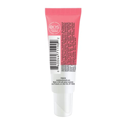 Eos Sunset Sips Lip Butter Tube- Island Coconut, 24-Hour Moisture, Overnight Lip Mask, Lip Care Products, 0.35 Fl Oz