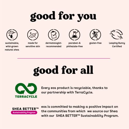 Eos 100% Natural Lip Balm- Coconut Milk, All-Day Moisture, Made For Sensitive Skin, Lip Care Products, 0.25 Oz