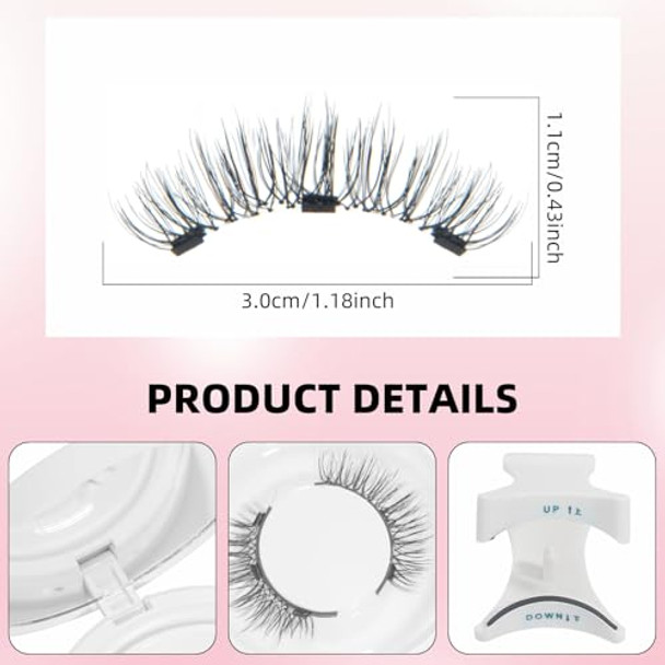 Krafty Magnetic Eyelashes, Krafty Magnetic Lashes Natural, No Glue Needed Eyelashes-Magnetic Lashes Kit, Reusable Natural Look Magnetic Lashes,Easy, Quick, Safe, Natural Krafty Magnetic Eyelashes, Krafty Magnetic Lashes Natural, No Glue Needed Eyelashes-Magnetic Lashes Kit, Reusable Natural Look Magnetic Lashes,Easy, Quick, Safe, Natural