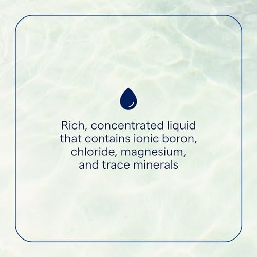 Trace Minerals Ionic Boron - Brain & Bone Support Supplement - Liquid Supplement With Magnesium Aids Healthy Joints & Muscles - Formula Supports Nerve Health & Function - 2 Fl Oz (About 48 Servings)