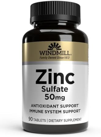 Windmill Zinc Sulfate Tablets, 90 Count