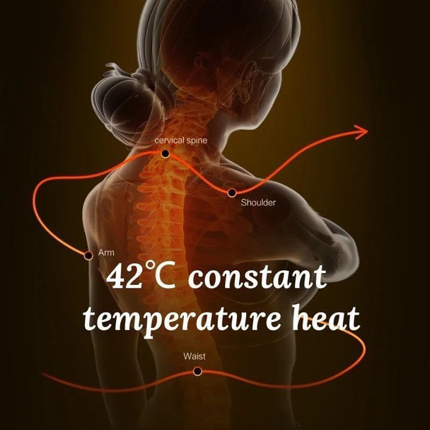 Neck Massager Shiatsu With Heat: Electric Cervical Massage Pillow With Memory Foam Deep Tissue Kneading - Rechargeable Cordless Massage Cushion Relieve Muscle Pain,