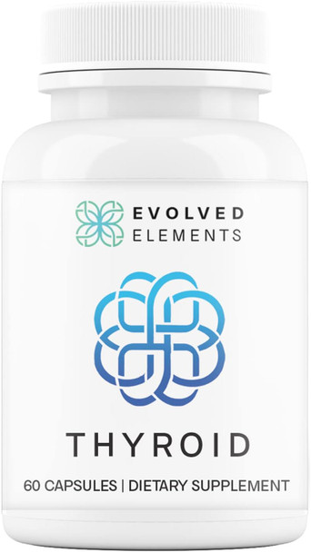 Raw Grass-Fed Desiccated Bovine Thyroid - Thyroid Support For Women - Energy & Metabolism Support - Zealand Sourced, Non-Gmo, 60 Capsules