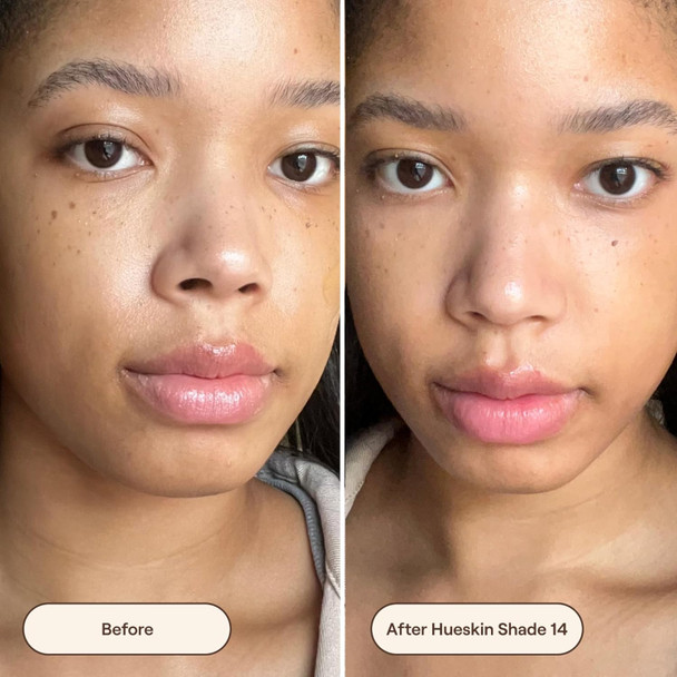 Live Tinted Hueskin Serum Concealer - Medium-To-Full Coverage Concealer With Niacinamide, & Hyaluronic Acid For Dark Circles, Fine Lines & Wrinkles, Buildable Long-Lasting Formula, 0.35 Oz Shade 14