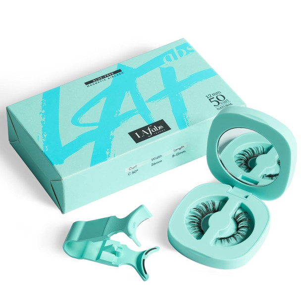 Magnetic Eyelashes, Natural Series Magnetic Lashes With Applicator, Reusable Glue-False Eyelashes, Waterproof, Lightweight Wispy Lashes, Suit For Natural Makeup