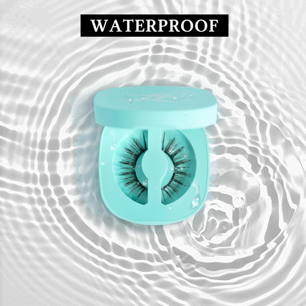 Magnetic Eyelashes, Natural Series Magnetic Lashes With Applicator, Reusable Glue-False Eyelashes, Waterproof, Lightweight Wispy Lashes, Suit For Natural Makeup