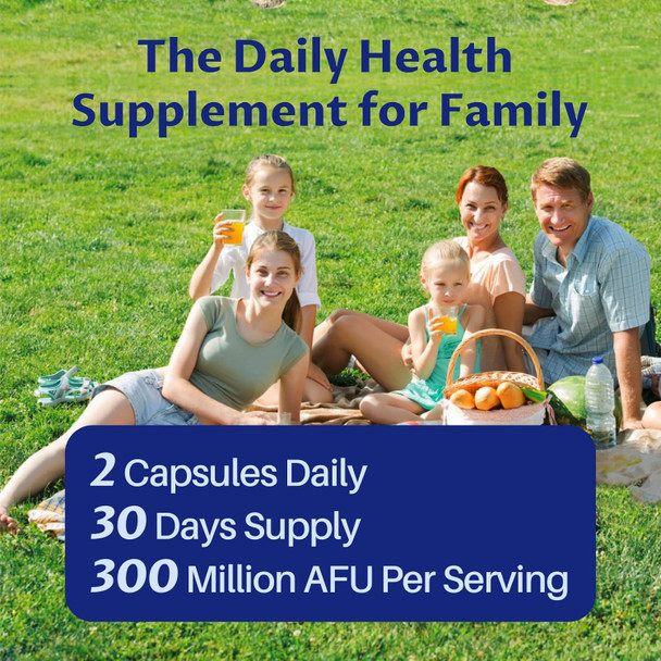 Akkermansia Probiotic, Boosts Glp-1, 300M Afu, Inulin Prebiotic Fiber - Gut Health Supplements For Men & Women (60 Capsules)