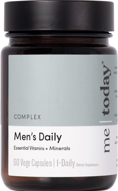 Multivitamin For Men, Mineral Supplements With 27 Vitamins, Minerals And Herbs, Including D, C, A, B, Biotin And Zinc, Vegetarian  General Health Supplements  60 Capsules