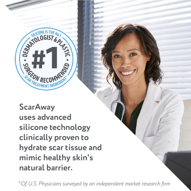 Scaraway Advanced Skincare Silicone Scar Sheets, Medical Grade Silicone Strips, No 1 Recommended Treatment For Surgical, Burn, Body, Acne, Hypertrophic & Keloid Scar Treatment, 8 Tan Reusable Sheets