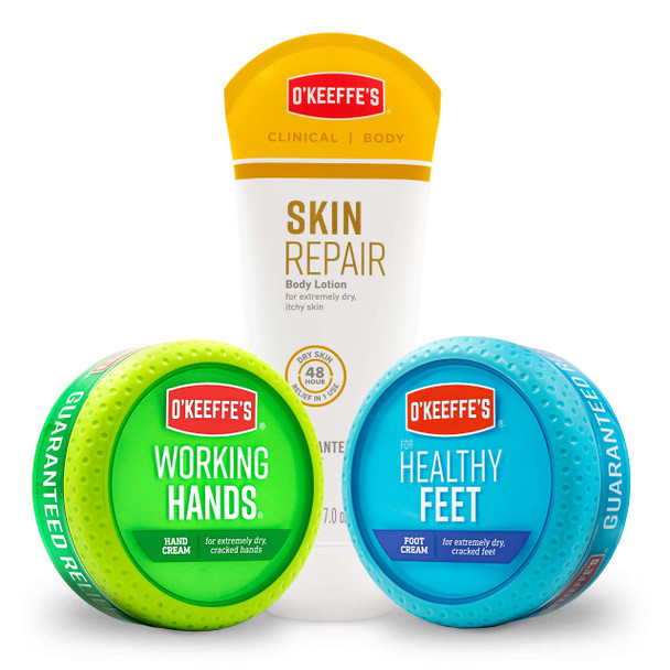 OKeeffes Working Hands, Healthy Feet, Skin Repair Variety Pack