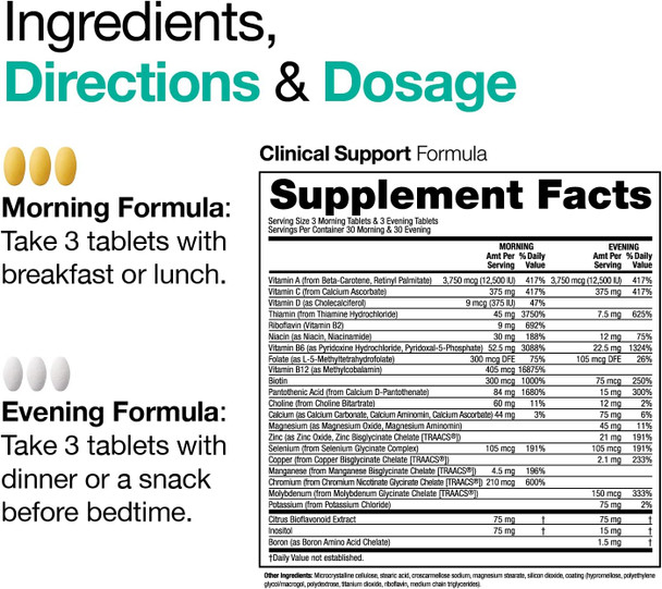 Vitamedica  Clinical Support Formula  Promotes Collagen & Wound Healing  Vitamin C, D, & A To Support Healthy Immune Function  Zinc + Selenium  Vitamin B  Multivitamin For Women & Men