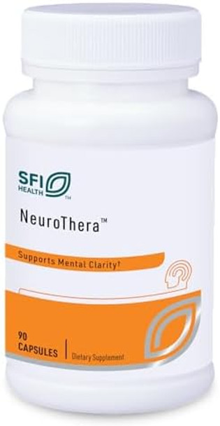 Klaire Labs Neurothera - Supports Mental Clarity With Phosphatidylserine, Choline & Ginkgo, Cognitive Support Blend With No Dairy Or Artificial Preservatives (90 Capsules)