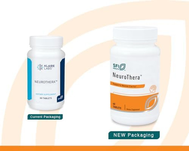 Klaire Labs Neurothera - Supports Mental Clarity With Phosphatidylserine, Choline & Ginkgo, Cognitive Support Blend With No Dairy Or Artificial Preservatives (90 Capsules)