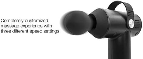 Sweat Shaper Massage Gun, Deep Tissue Muscle Portable Handheld & Percussion Massager, Therapy Device, Black