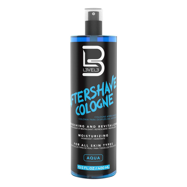 L3 Level 3 After Shave Spray Cologne - Softens Skin - Refreshes And Relieves Face And Skin - Moisturizing Formula Level Three After Shaving 13.5 Floz/ 400Ml
