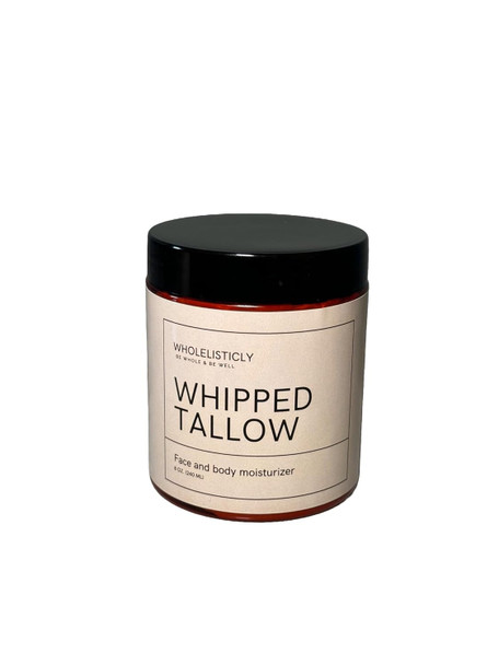 Grass-Fed Grass Finished Whipped Beef Tallow For Skin, 8Oz - Unscented