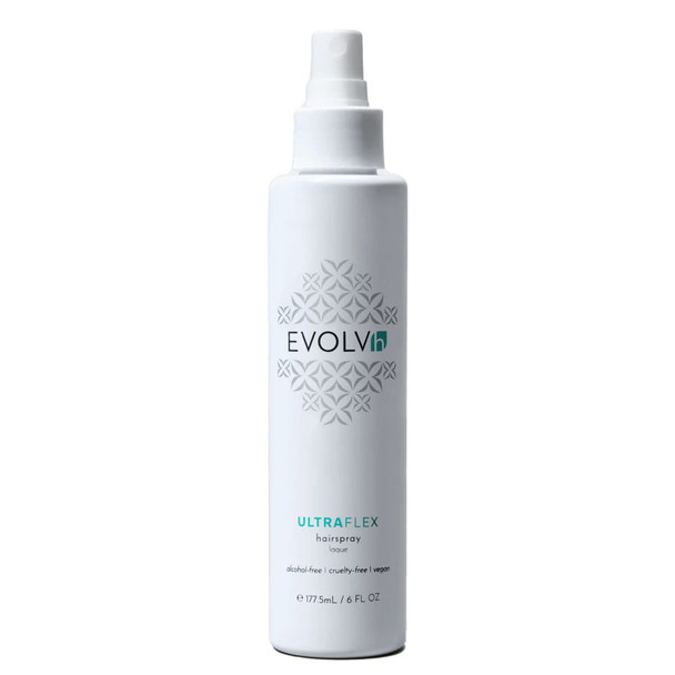 Evolvh - Natural Ultraflex Hairspray  Vegan, Non-Toxic, Clean Hair Care (8.5 Fl Oz  250 Ml)