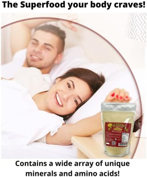 Maca Root Powder Organic - Maca Powder Organic - Organic Maca Root Powder - 16 Oz - Raw Superfood For Men & Women - Premium Peruvian Maca Powder For Energy & Stamina